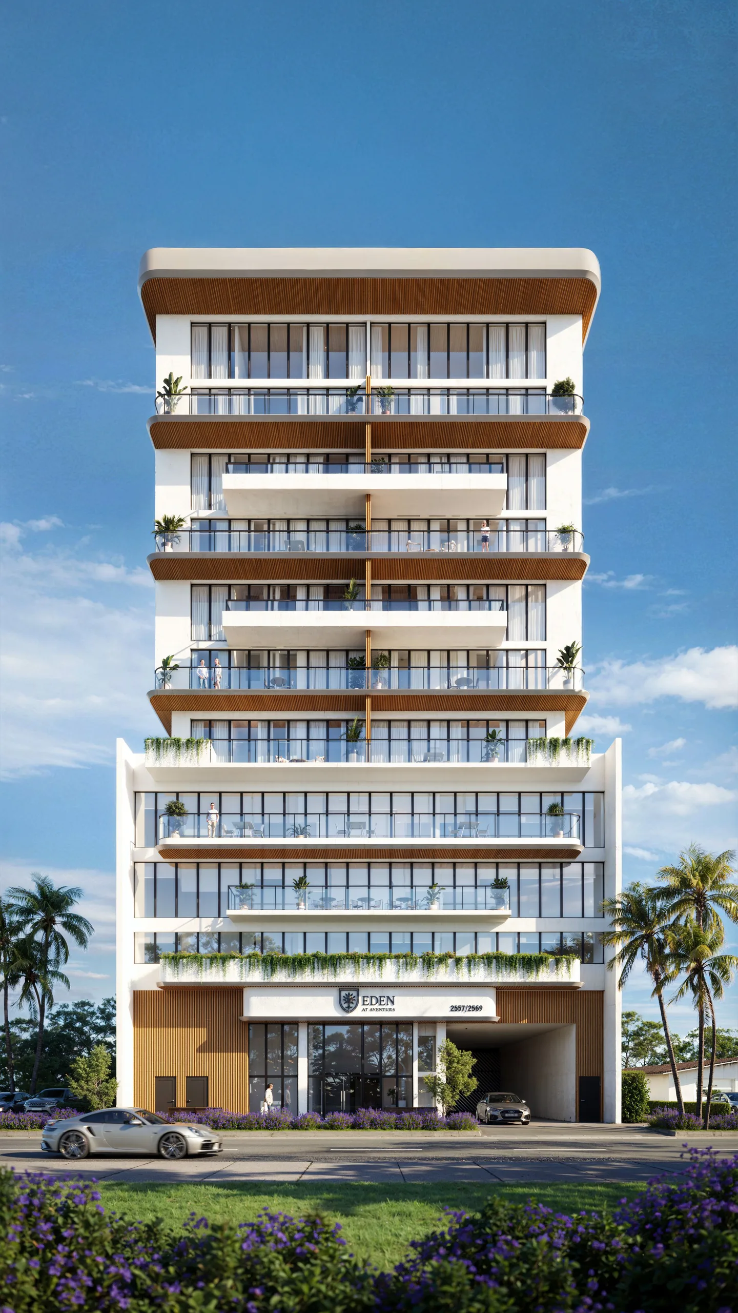 Eden Residences front elevation